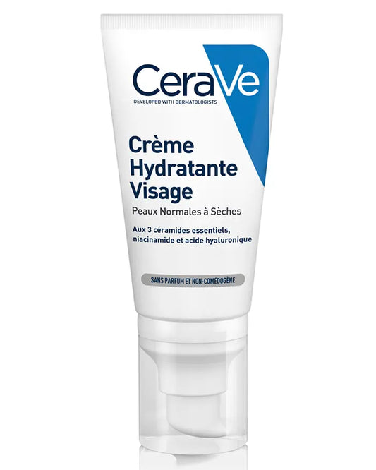 cerave creme hydratante peau normale à sèche PM